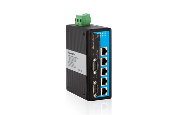 Switch công nghiệp Ethernet + RS-232/485