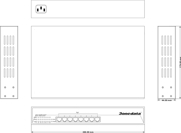 es1008g-8poe-150w