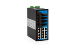 Switch công nghiệp 12 cổng Ethernet+4 cổng quang+4 cổng quang SFP IES3020-4GS-4F IES3020-4GS-4F