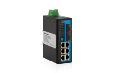 Switch công nghiệp 6 cổng Ethernet và 2 cổng quang IES308-2F IES308-2F