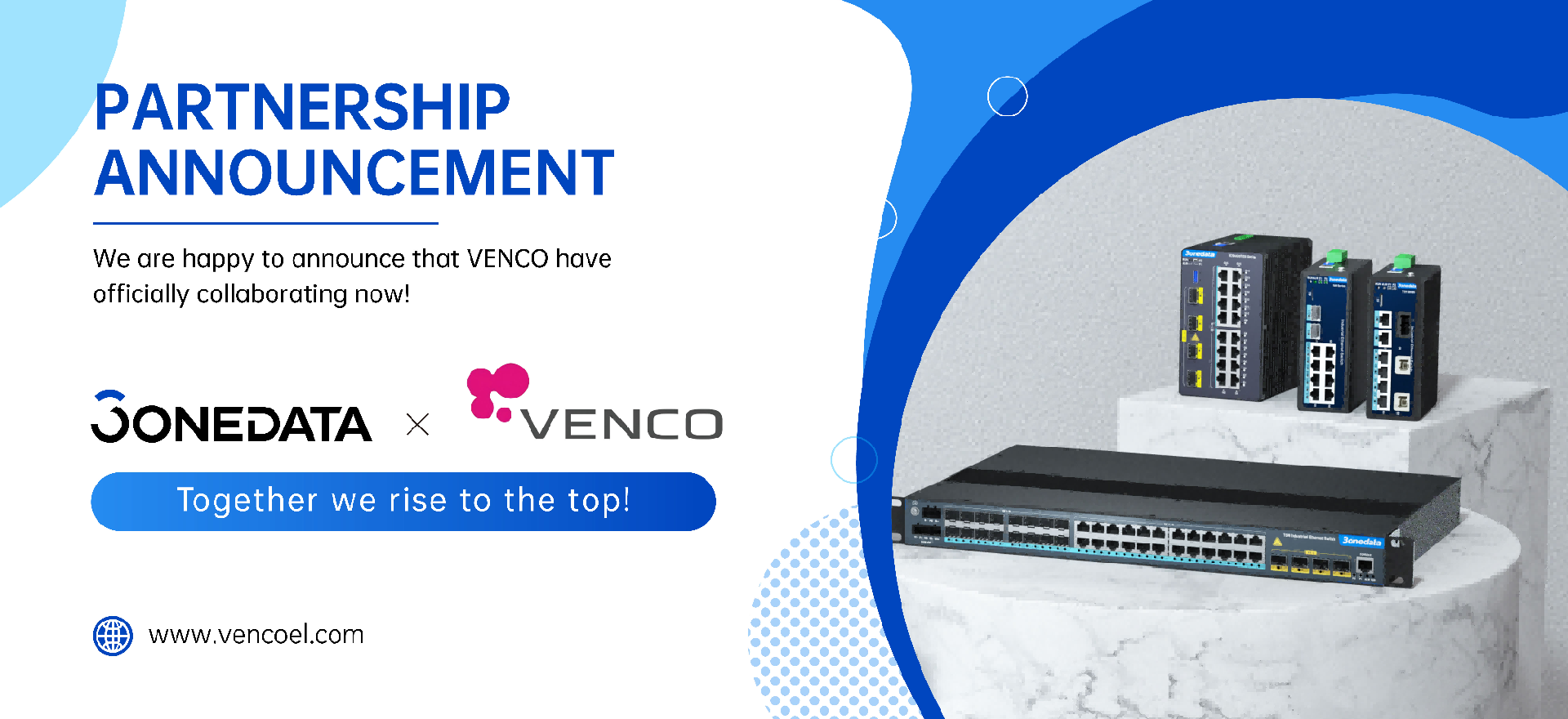 3onedata hợp tác cùng VENCO